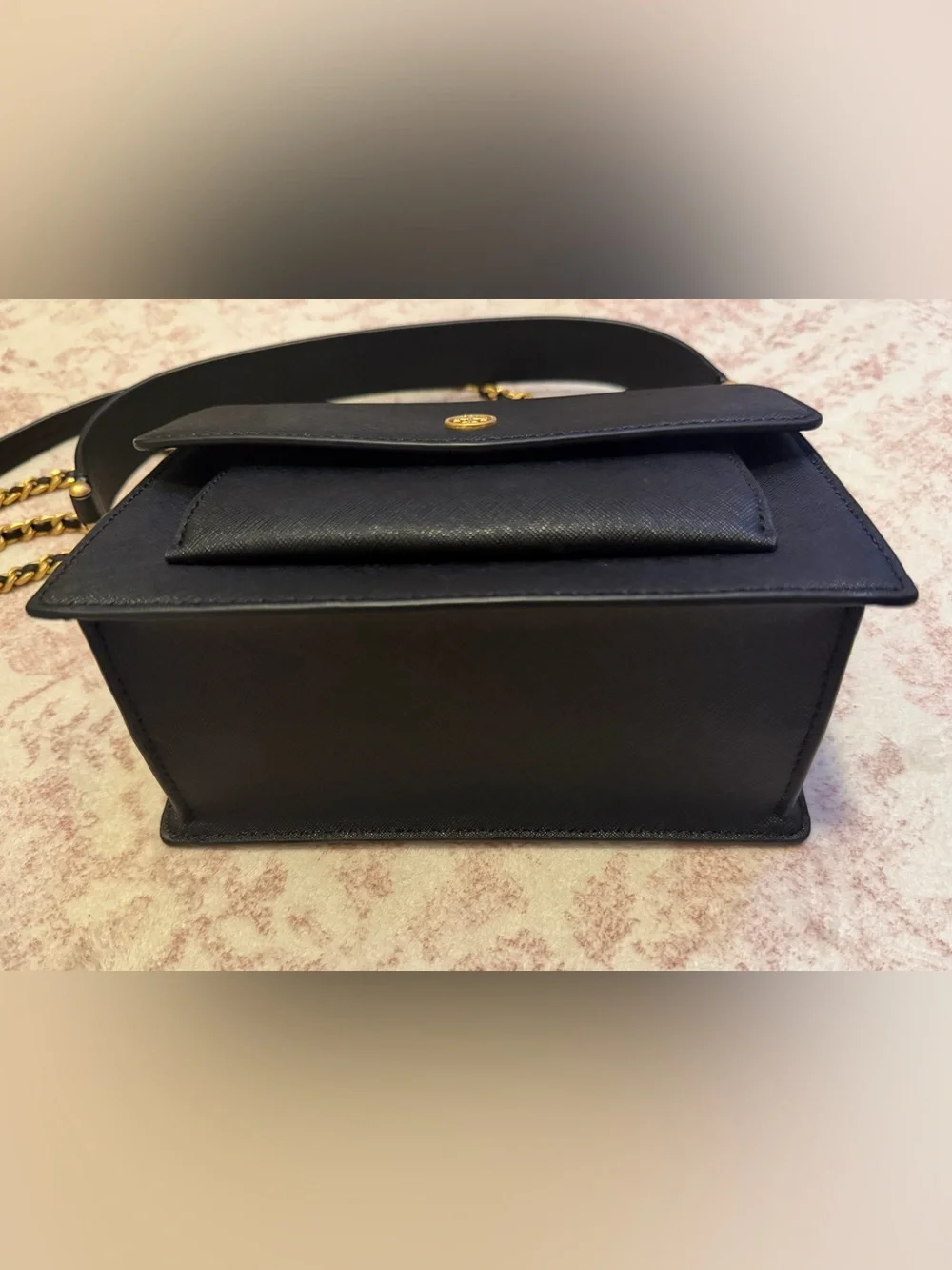 Tory Burch Robinson Double-Strap Convertible Shoulder Bag like new!